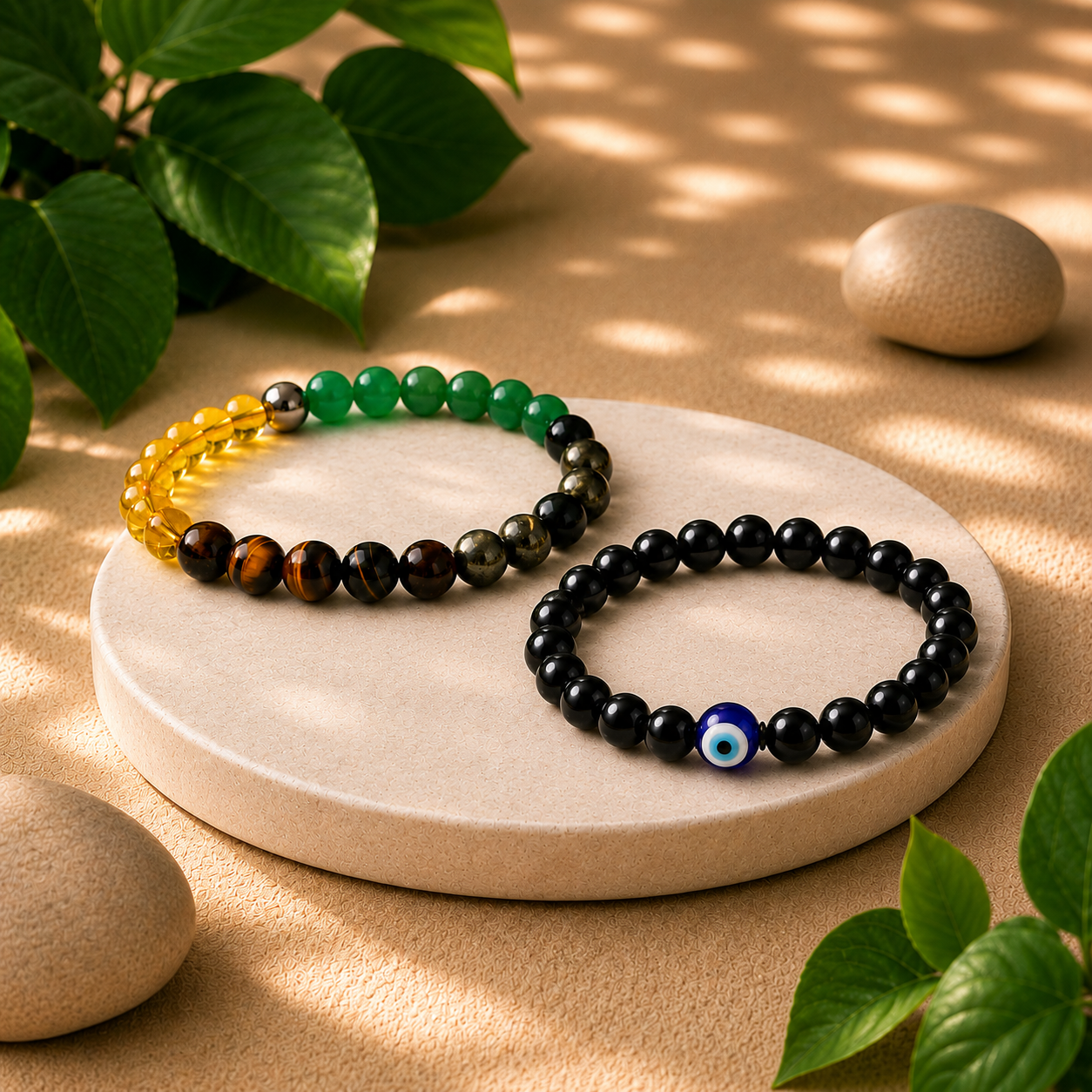 MONEY MAGNET+NO NAZAR EVIL EYE with BLACK TOURMALINE - THE SIGNATURE WEALTH & PROTECTION SET - BIRTHDAY OFFER!